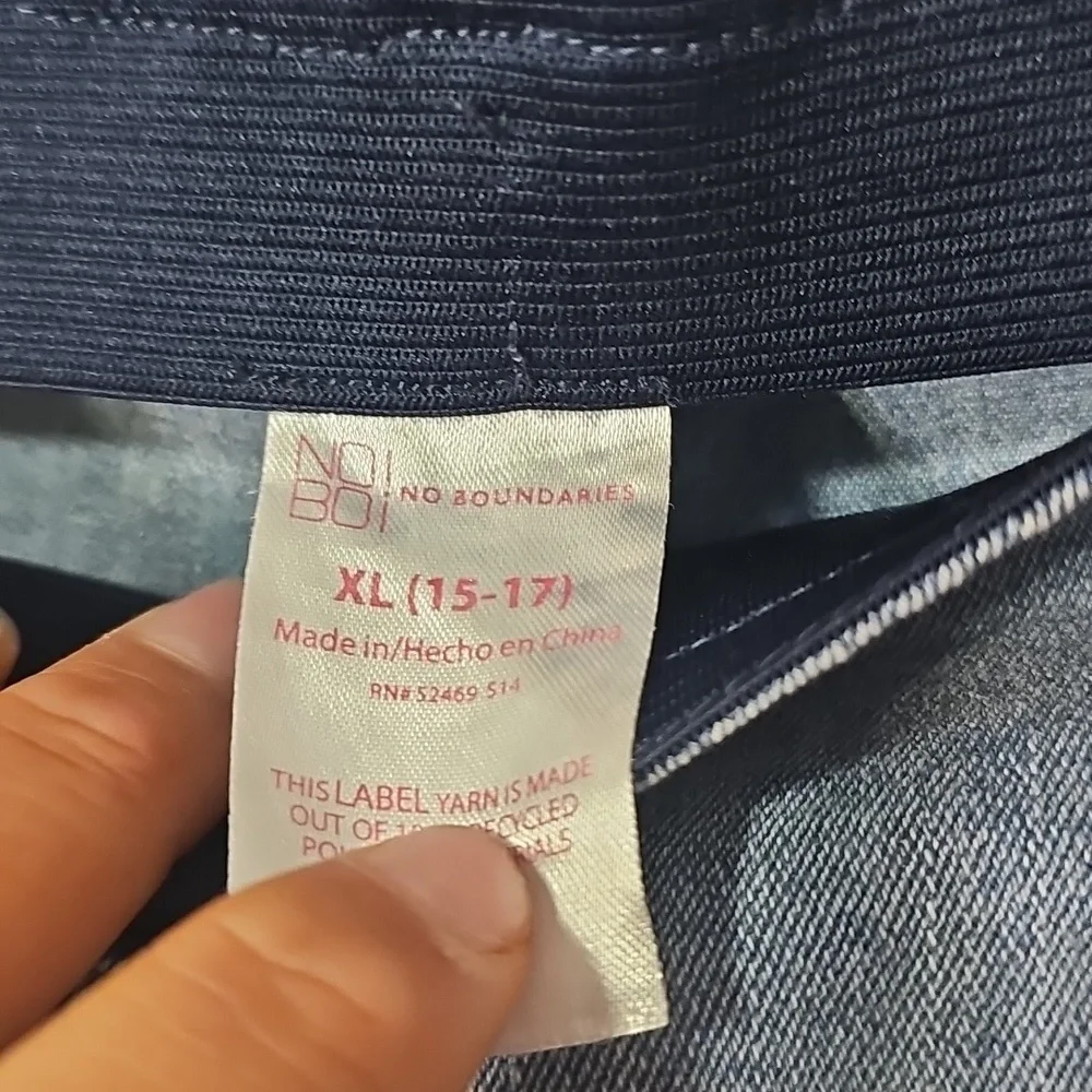 Women's Blue Flared Jeans - Picture 5 of 7